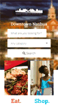 Mobile Screenshot of downtownnashua.org